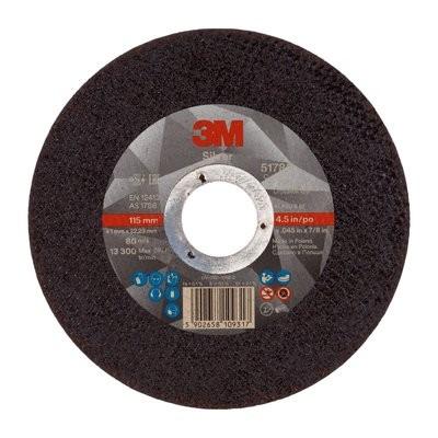 3M Silver Disco da taglio T41, 115 mm x 1 mm x 22.23 mm (in box da 25 pz)
