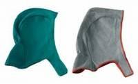 Cuffia in cotone ignifugo bordata